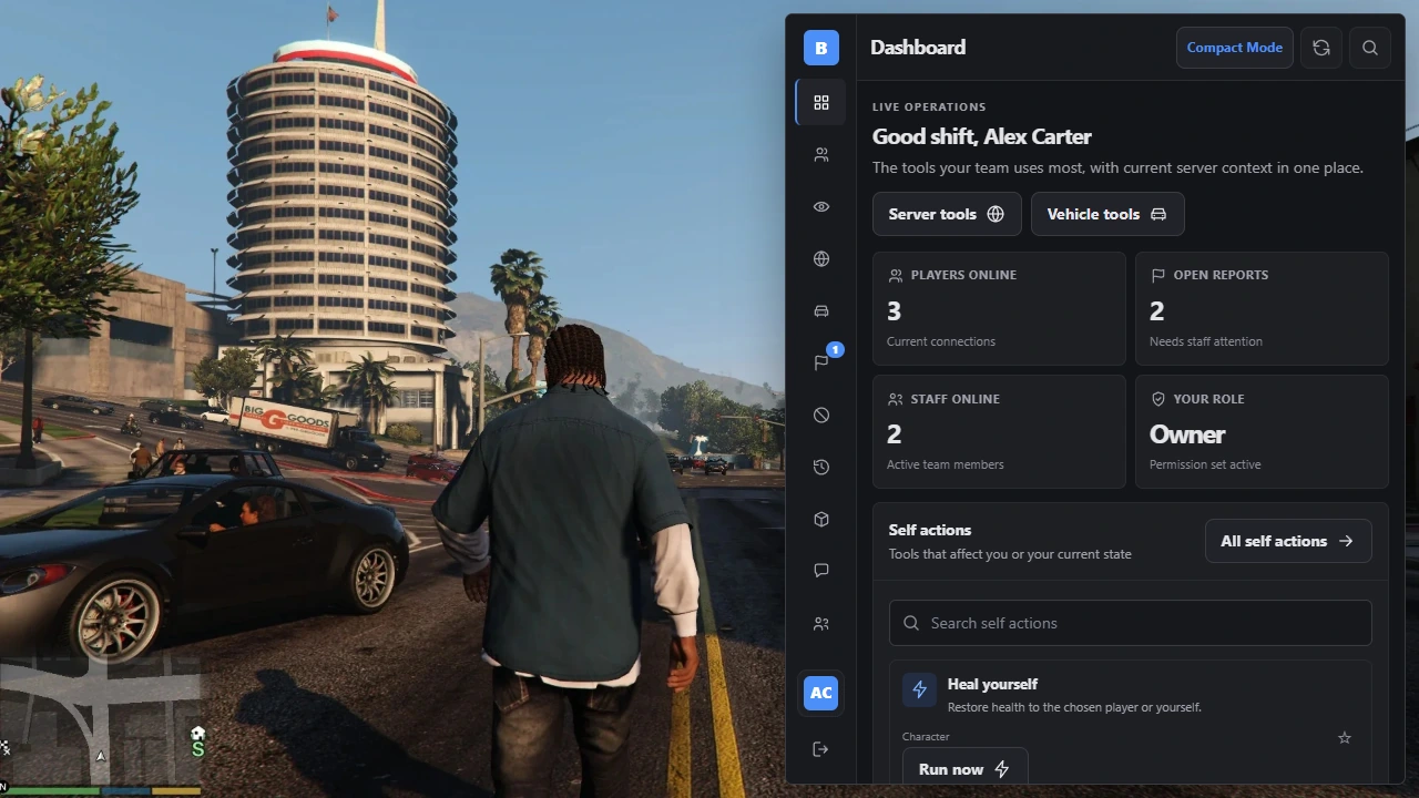 Brick Admin Menu interface preview 8 of 8