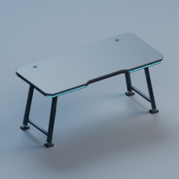 Gaming desk furniture prop