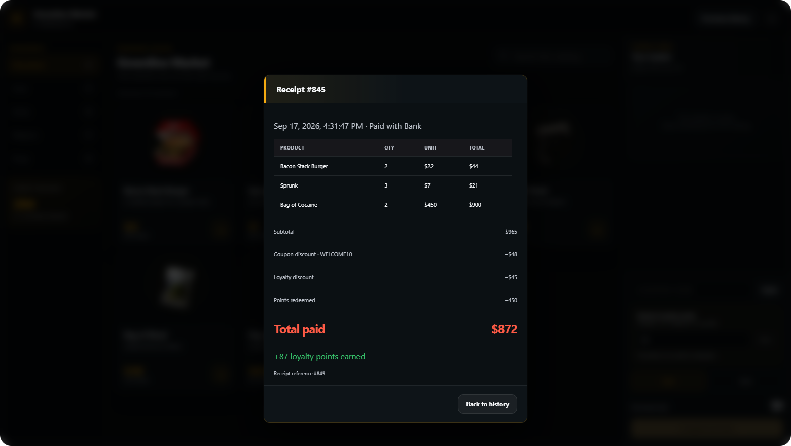 Brick Shops Creator – FiveM Business Management System interface preview 2 of 8