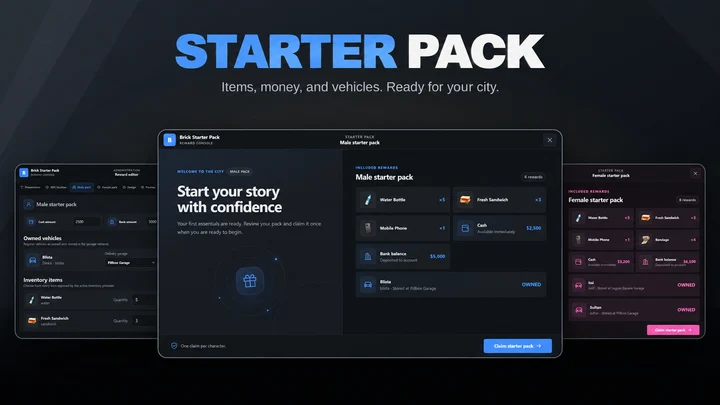 Brick Starter Pack Creator video showcase